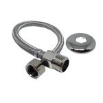 Engate Flexível 40cm Inox Trigre 1/2 MXF DN15 