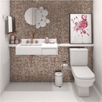Bacia com Caixa Acoplada Elite Branco Celite 1747700010300