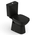 Bacia Debba Classic para Caixa Acoplada Black Matte Roca B342295088