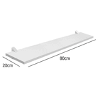 Prateleira Prat-k concept 20x80 branco 08850.030