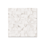 Porcelanato Portinari 58,4X58,4 Simetria Marble Wh A 