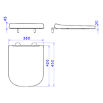 Assento Termofixo Deca Branco AP.416.17