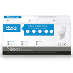 Bacia Roca Nexo com Caixa Acoplada Branco Kit Completo C343723001