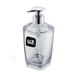 Porta Sabonete Líquido UZ Premium Transparente UZ522-TR