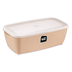 Pote Multiuso Retangular UZ 3L Cappuccino UZ226-CAP