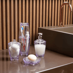 Saboneteira UZ Premium Transparente UZ524-TR