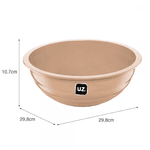 Saladeira 4L Cappuccino Plástico UZ196-CAP