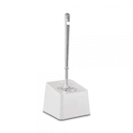 Suporte UZ Com Escova para Banheiro Branco UZ548-BR
