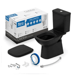 Bacia Roca Debba Classic C/cx. Acoplada Black MT C/Kit