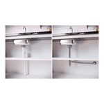 Sifão Tubo Extensivo Longo Universal Blukit Com Porca Branco 1,5M