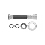 Sifão Tubo Extensivo Universal Blukit Com Porca Cromado 70cm