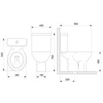 Tampa P/CX.Acoplada Celite Elite Branco