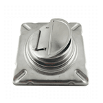 Ralo Oculto Flux Hidro Duplo Inox 15x15