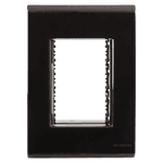 Placa Tramontina Liz 4X2 3P Grafite 57106/048