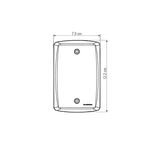 Placa Tramontina Lux2 2X4 Postos 57105/005