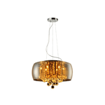 Lustre Avant Wessex 6 G9 500mm Âmbar Translúcido