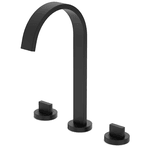 Misturador Celite Flow Lavatório Mesa Bica Alta Preto Matte