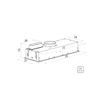 Coifa Tramontina Inox Incasso 75cm 220V 95800/025 Embutir