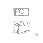 Coifa Tramontina Inox Incasso 51cm 127V 95800013 Embutir