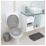 Assento Sanitário Tigre Max Cinza CL 100
