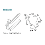Disjuntor TR3KA 2 P 40 A Curva C Tramontina