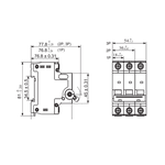 Disjuntor Tramontina Bipolar 16A 58012/105