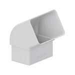 Joelho 60 Aquapluv Style Retangular Branco Tigre