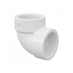 Joelho 90 Com Rosca 3/4" Branco Tigre