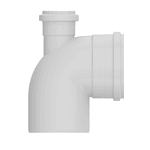 Joelho 90° Com Visita Esgoto 100X50mm Tigre