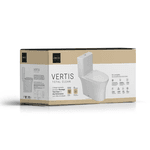 Kit Bacia Deca Vertis Total Clean C/Caixa Acoplada Branco