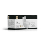 Kit Bacia Deca LK Total Clean C/Caixa Acoplada Branco