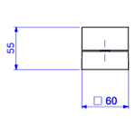 Acabamento para Registro Deca 1/2' 3/4' e 1" 4900.C87.PQ