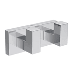 Cabide Duplo Deca Quadratta - 2062.C83 
