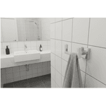 Cabide Duplo DECA Clean - 2062.C.CLN Cromado