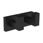Cabide Duplo Deca Quadratta Black Matte 2062.BL83.MT