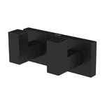 Cabide Duplo Deca Quadratta Black Matte 2062.BL83.MT