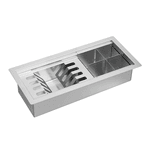 Calha Organizadora Deca Cozinha em Inox AC. 200.45.ORG.INX