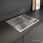 Cuba Deca Cozinha C/ Monocomando Supra Hide Inox