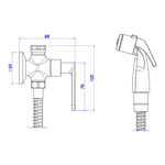 Ducha Higiênica Deca 1984.21.ACT.CLM Cromado