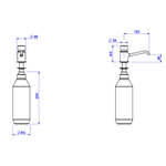 Dispensador Sabão Líquido/Detergente Deca - 2015.C