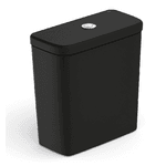 Caixa Acoplada Debba Black Matte Roca B341297088