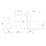 Caixa Acoplada Nexo Onix Roca B341437648