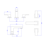 Misturador Lavatório Mesa Unic Deca 1875.C90 