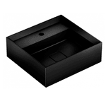 Cuba de Apoio Retangular Preto Noir 45x42cm P6 Platinum Incepa 