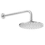 Ducha Parede Redondo com Braço Boss 220 mm Cromado Incepa 