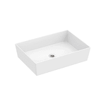 Cuba de Apoio Branca Retangular Platinum P7 51X36cm - Incepa