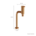 Misturador Deca Monocomando Link para Cozinha Mesa Red Gold
