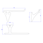 Papeleira Deca Jader Almeida Black Matte 2020.BL100.MT