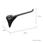 Papeleira Deca Jader Almeida Black Matte 2020.BL100.MT