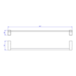 Porta Toalha Barra Deca 2040.C22.050